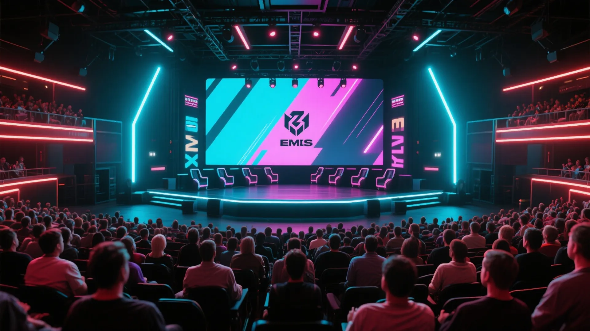 LCK新赛季电子竞技舞台背景