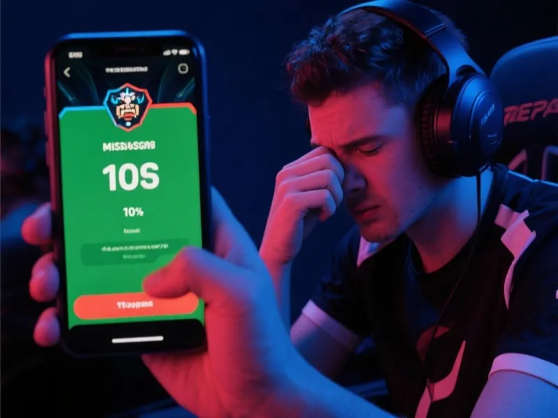 Missed Esports Match